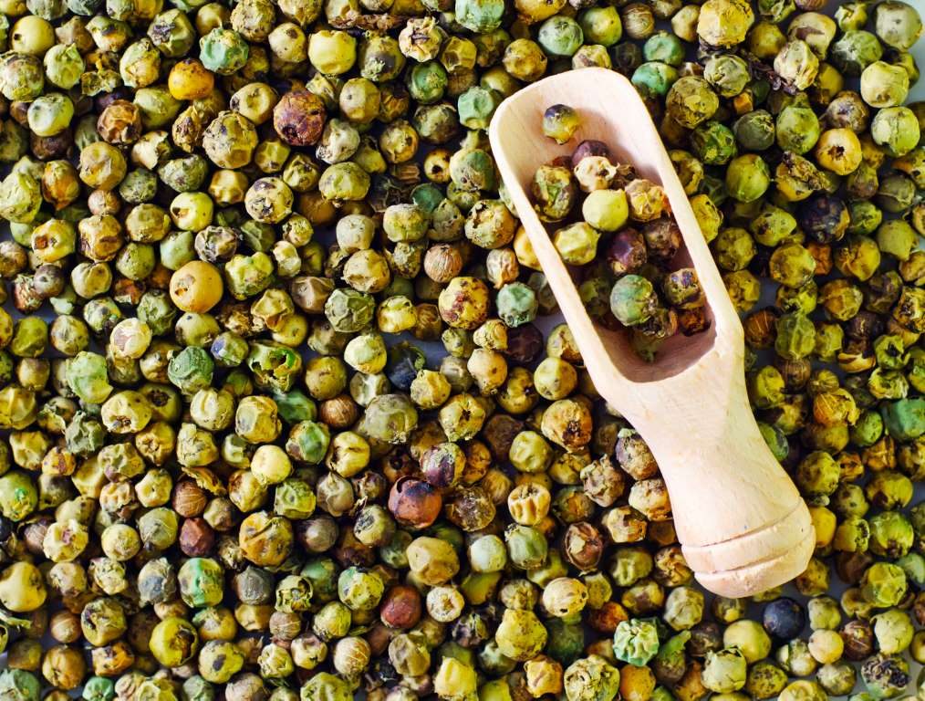 grüner Pfeffer