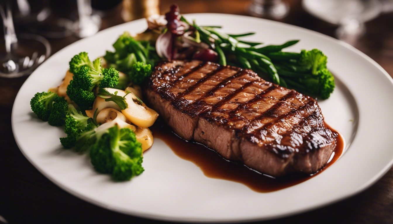Gebratenes Tenderloin-Steak – dazu passt im Zillertal ein regionales Bier