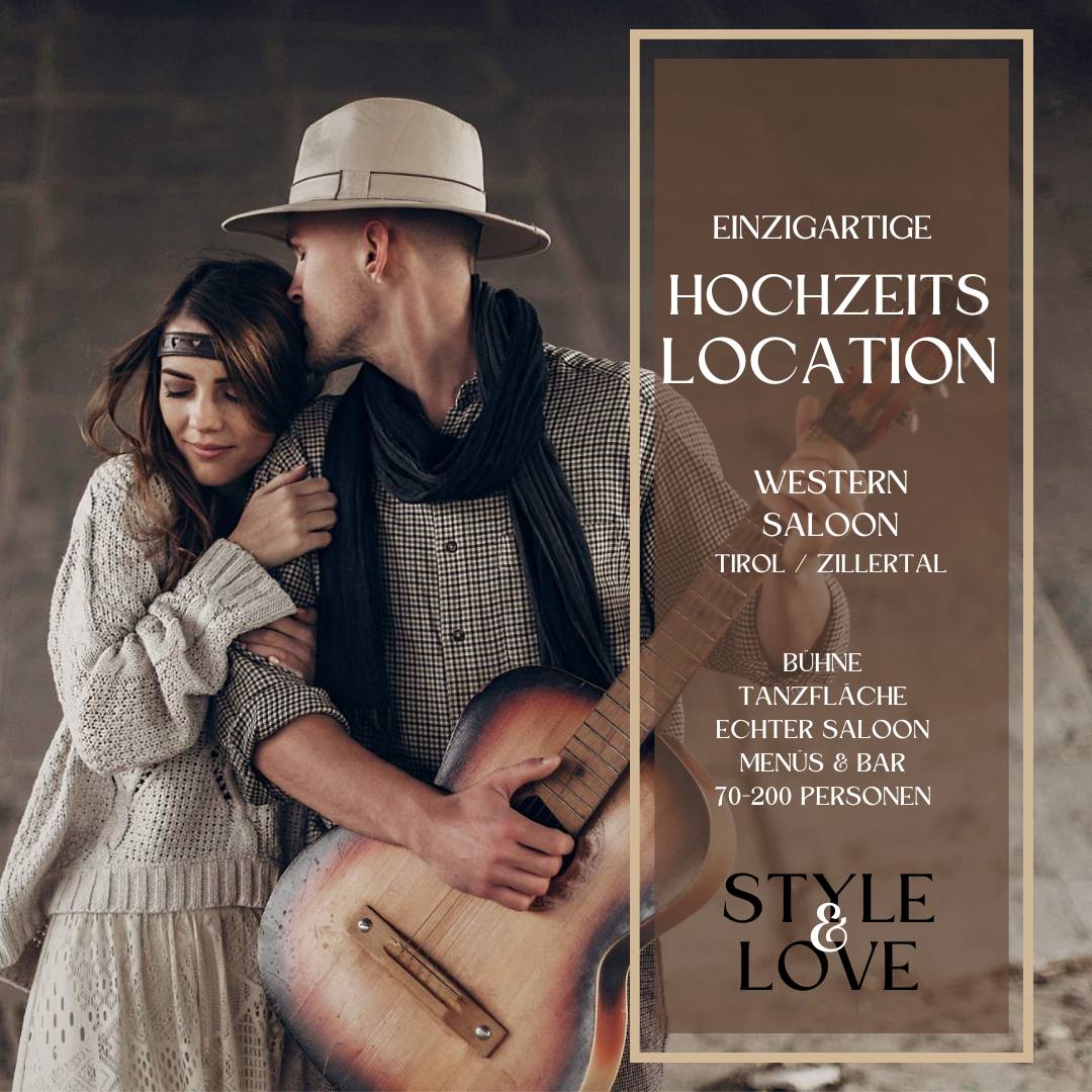 Hochzeit feiern im Western Steakhouse Saloon, Western Style!